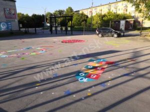 Детская игровая площадка в спортивном центре. Совместный проект. Graffiti Arena и Clever_Art54